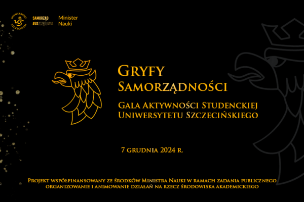 V edycja Gali Aktywności Studenckiej Gryfy Samorządności już 7 grudnia!