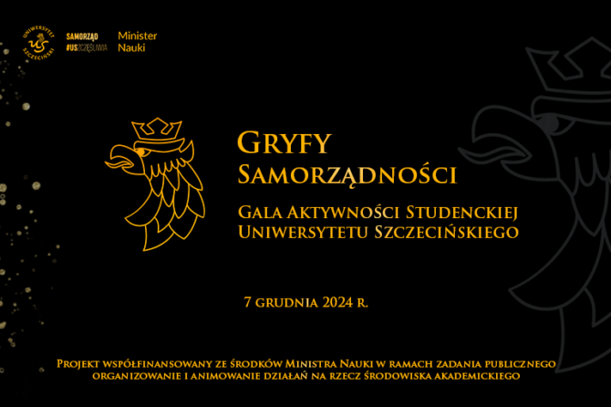 V edycja Gali Aktywności Studenckiej Gryfy Samorządności już 7 grudnia!