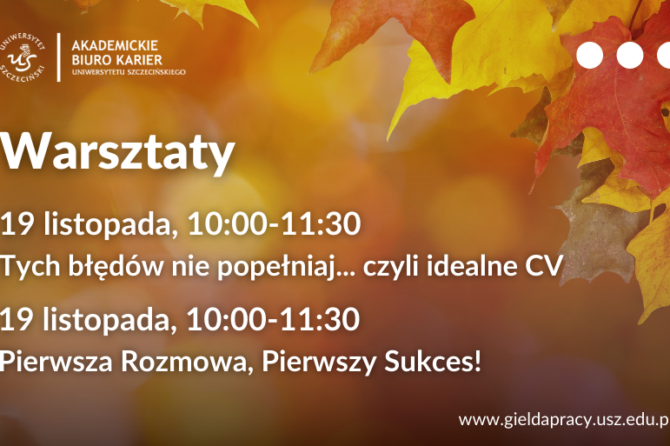 Informacje o warsztatach