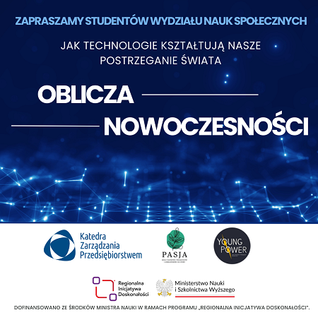 Seminarium Oblicza nowoczesności: jak technologie kształtują nasze postrzeganie świata