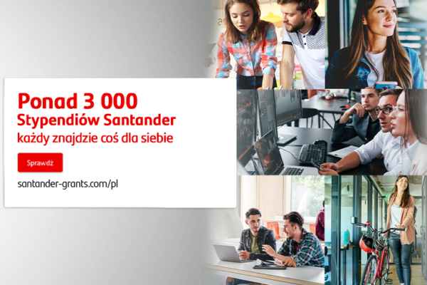 3 200 miejsc na bezpłatne kursy w ramach Stypendiów Santander – #NeverStopLearning